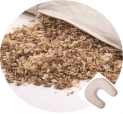 Nackenh�rnchen mit Dinkelspelz- und Zirbenholz-F�llung