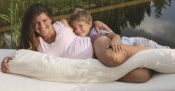 Ersatzbezug f�r Stillkissen u. Reisestillmond - 100% Baumwolle Pl�sch